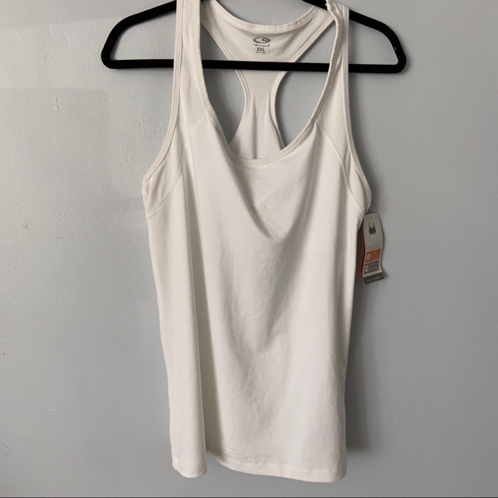 C9 by Champion | White workout top w/support bra